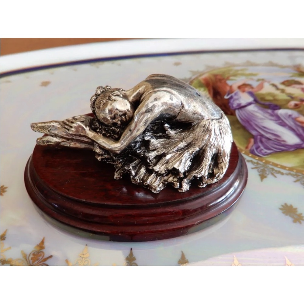 1950's 925 STERLING SILVER BALLERINA by M&D Oggetti D'Arte Gioielleria D'aprano